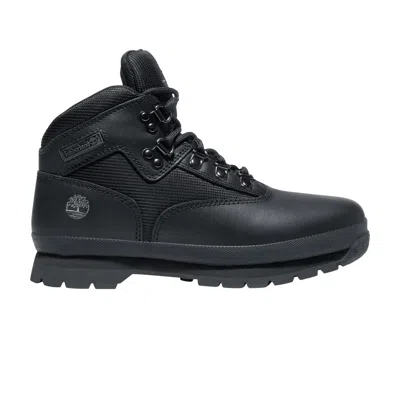 Pre-owned Timberland Euro Hiker Mid Junior 'black' | Kid's Size 5