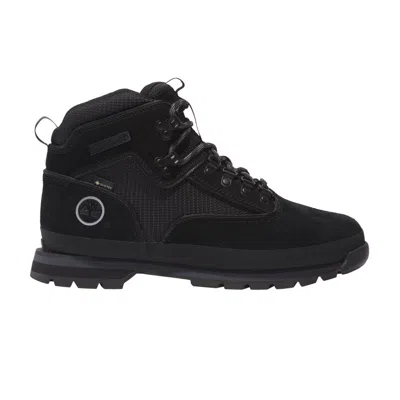 Pre-owned Timberland Euro Hiker Mid Lace-up Gore-tex 'black Suede'