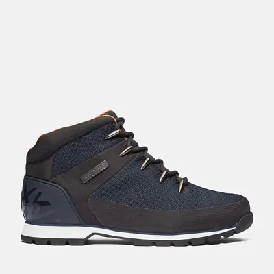 Pre-owned Timberland Euro Sprint Hiker For Men In Navy In Blue