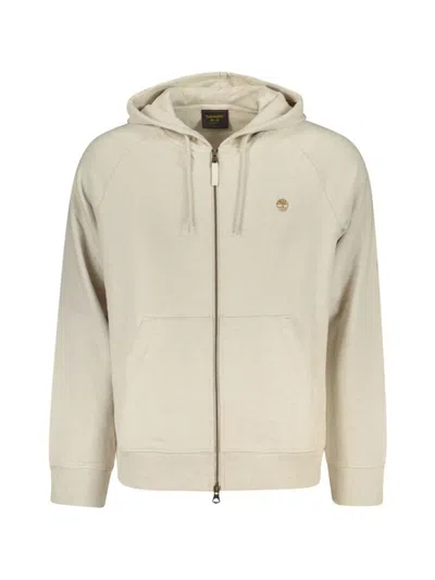 Timberland Exeter River Logo-embroidered Zip-up Hoodie In Multi