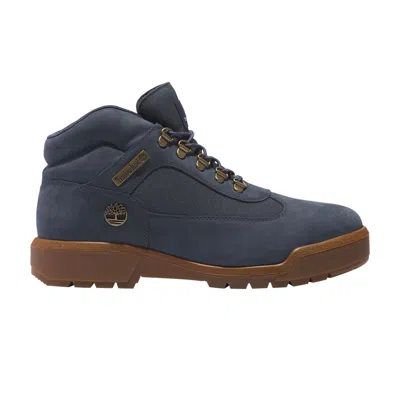 Pre-owned Timberland Field Boot 'dark Blue'