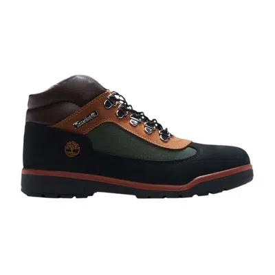 Pre-owned Timberland Field Boot Junior 'black Brown Green' | Kid's Size 4.5