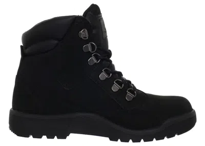 Pre-owned Timberland Field Boot Lace Up Sneakers In Black