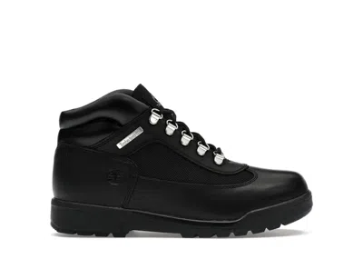 Pre-owned Timberland Field Boot Mid Lace Up Sneakers In Black