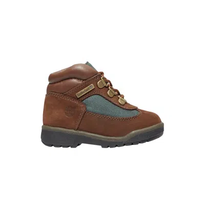 Pre-owned Timberland Field Boot Td 'dark Brown Nubuck' | Infant Size 4