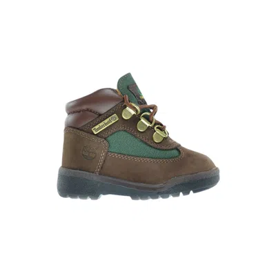 Pre-owned Timberland Field Boot Toddler 'brown Olive' | Infant Size 4
