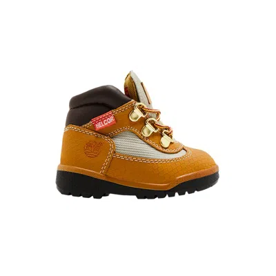 Pre-owned Timberland Field Boot Toddler 'wheat' | Tan | Infant Size 4.5 In Brown