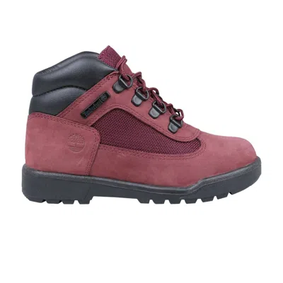 Pre-owned Timberland Field Boot Youth 'burgundy' | Red | Kid's Size 3