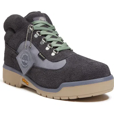 Timberland Field Goretex® Waterproof Boot In Dark Grey Suede