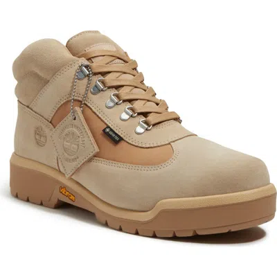 Timberland Field Goretex® Waterproof Boot In Medium Beige Suede