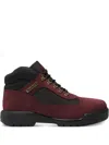Timberland Field Lace Up "dark Port" Boots