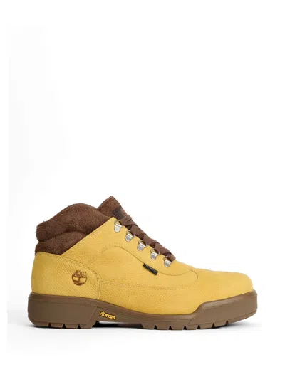 Timberland Field Lace-up Boots In Gold