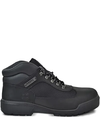 Timberland Field Panelled Boots In Black
