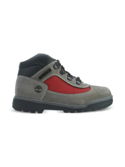 Timberland Kids' Field Trekker Boots In Gray