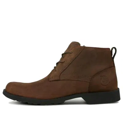 Timberland Fitchburg Waterproof Chukka Boots 'dark Brown Nubuck'