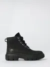 Timberland Flat Ankle Boot  Woman Color Black In Black