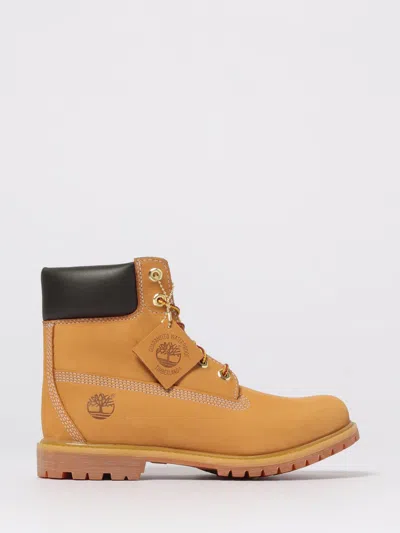 TIMBERLAND BOOTS TIMBERLAND WOMAN COLOR YELLOW,436049003