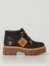 Timberland Flat Ankle Boots  Woman Color Brown In Braun