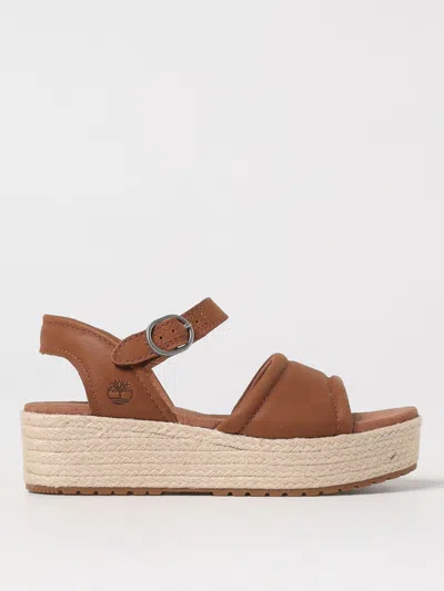 TIMBERLAND FLAT SANDALS TIMBERLAND WOMAN COLOR BEIGE,G76835022