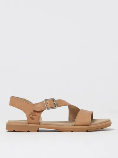 Timberland Flache Sandalen  Damen Farbe Beige