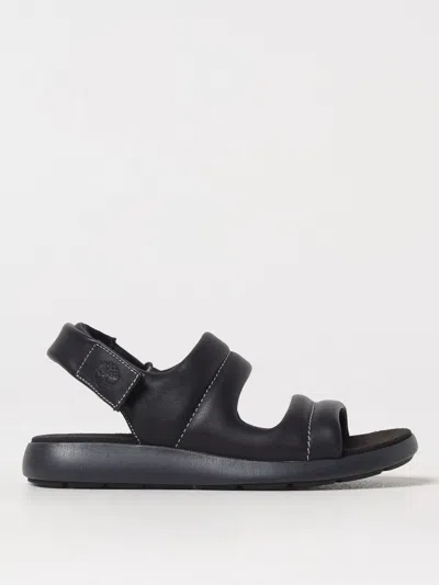 TIMBERLAND FLAT SANDALS TIMBERLAND WOMAN COLOR BLACK,G76829002
