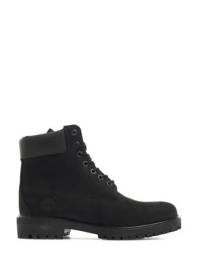 Timberland Flat Shoes In Black