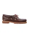 Timberland Authentic Boat Shoe In Brown