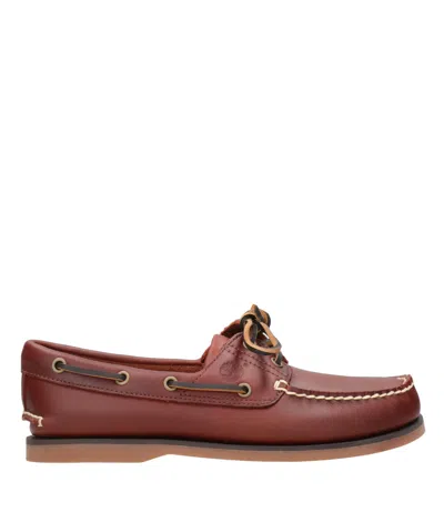 Timberland Flat Shoes In Brown