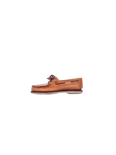 Timberland Flat Shoes In Grano Giallo