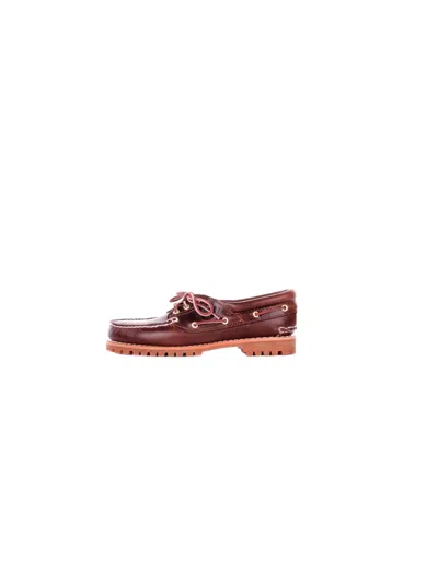 Timberland Flat Shoes In Brown