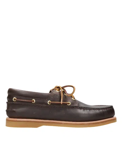 Timberland Flat Shoes In Brown