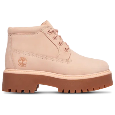 Timberland Kids' Girls Preschool   Nellie Stonestreet Platform In Pink