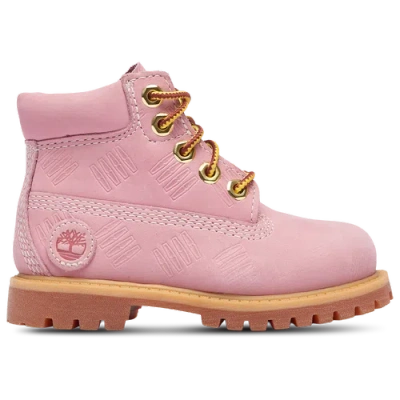 Timberland Kids' Girls  Premium 6" Waterproof Boots In Pink