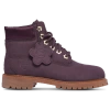 Timberland Girls Nubuck Premium 6 Inch Boots Eu 34 Uk 2 Us 1.5 Purple By Childsplay Clothing In Purple/black