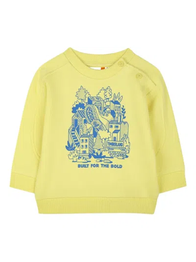 Timberland Babies' Graphic-print Sweatshirt In Multi