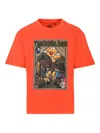 Timberland Graphic-print T-shirt In Orange