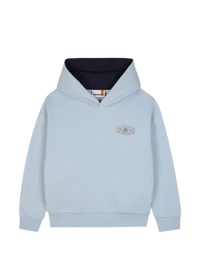 Timberland Kids' Graphic-print Hoodie In Blue