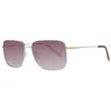 Timberland Gray Men Sunglasses In Metallic