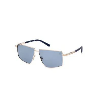 Timberland Grey Metal Sunglasses In Grey