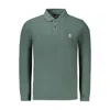 Timberland Green Cotton Men Polo Shirt In Green