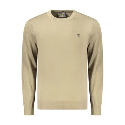 Timberland Green Cotton Men's Sweater In Neutral