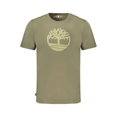 Timberland Green Cotton Men T-shirt
