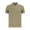 Timberland Brown Cotton Men Polo Shirt In Brown