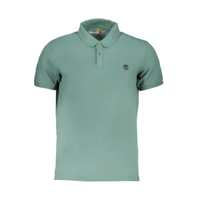 Timberland Green Cotton Polo Shirt