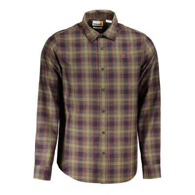 Timberland Plaid Long-sleeve Shirt In Animal Print