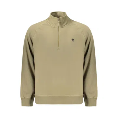 Timberland Green Cotton Sweatshirt In Neutral