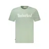 Timberland Green Cotton T-shirt In Green