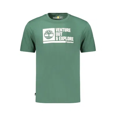 Timberland Green Cotton T-shirt