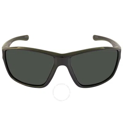 Timberland Green Rectangular Men's Sunglasses Tb9246 01r 63
