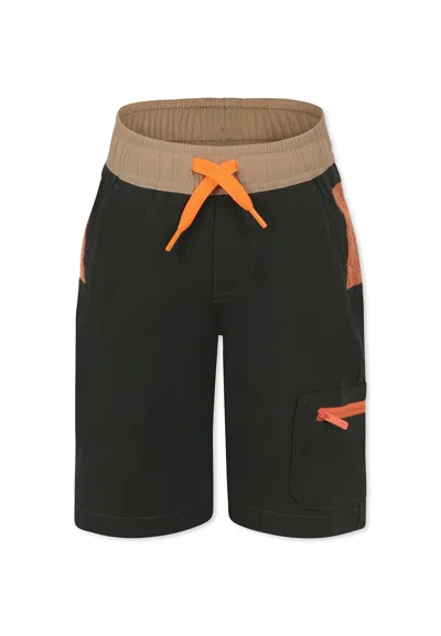 Timberland Kids' Green Shorts For Boy With Logo